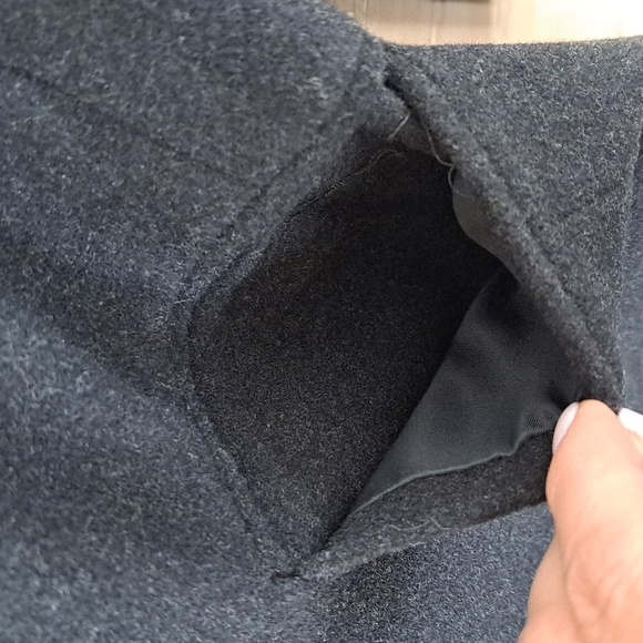 Vintage Harve Benard by Bernard Holtzman Black Wool Cashmere Blend Blazer Jacket - Picture 5 of 9